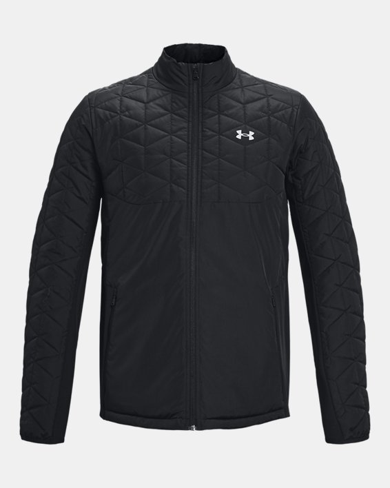 Men's UA Storm ColdGear® Reactor Golf Hybrid Jacket, Black, pdpMainDesktop image number 6